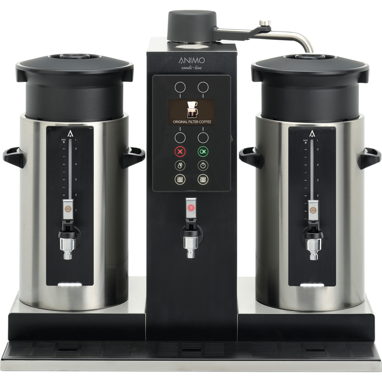Kaffeemaschine ComBi Line mit Wasseranschluss CB 2x 5W